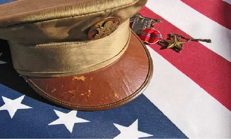 Remember - soldier, patriotic, medals, flag