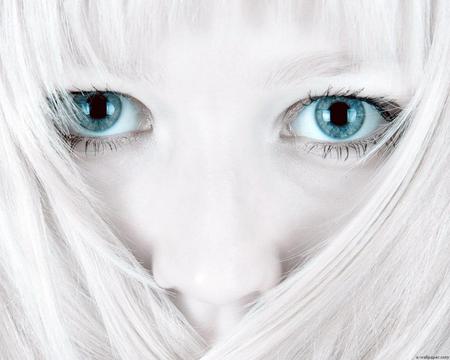 White Girl with Blue Eyes - white, beauty, girl, blue, eyes