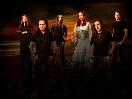 Amberian Dawn - metal, heavy, dawn, band, music, amberian