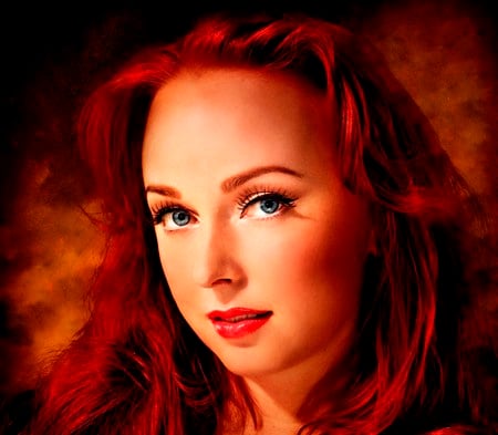 Heidi Parviainen - Amberian Dawn - metal, red, amberian, band, heidi, parviainen, singer, music, heavy, woman, dawn