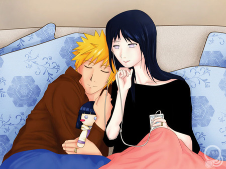 naruto and hinata - ninja, hinata, naruto, naruto and hinata, love