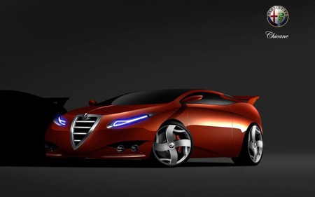 Alfa Romeo Chicane Concept - alfa, chicane, concept, romeo