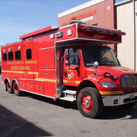 NICE BIG RED FIRETRUCK