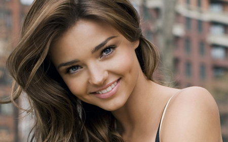 Miranda Kerr - beauty, blue eyes, model, miranda, face, australian, kerr, beautiful, miranda kerr, brunette