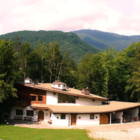 House under the mountains