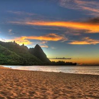 Sunset-on-the-beach.