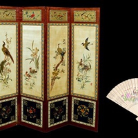 Oriental Dressing Screen