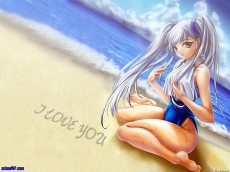 I love you - free, kurd, bikini, girl, peace