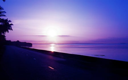 Fiji Sunrise - nature, fiji, sunrise, paradise