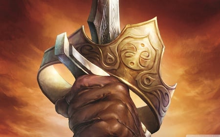 Fist,Crown & Sword - crown, sword, fable iii, cg, style, fantasy, hd, fist, fable, action, adventure, video game