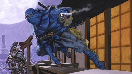 Blue Smoke Ninja - ninja, smoke, bradley, vincent