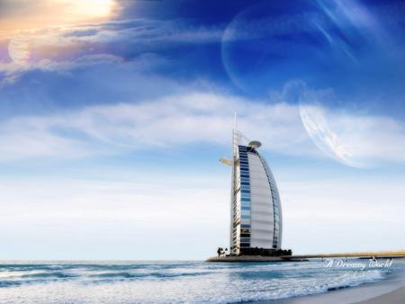 Dubai !!! - sky, photography, hotel, dubai, picture, abstract, dubai-dreamy-world, cloud, cool, sea