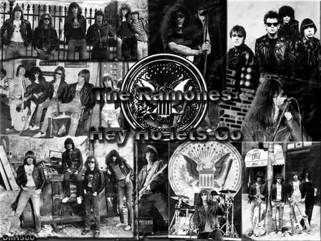 Ramones - rock, joey, punk, collage, ramone, band