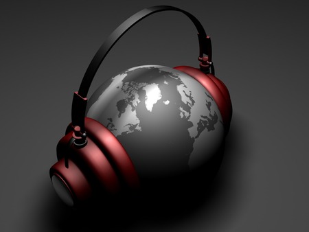 The World listen to Music - music, fantasy, world