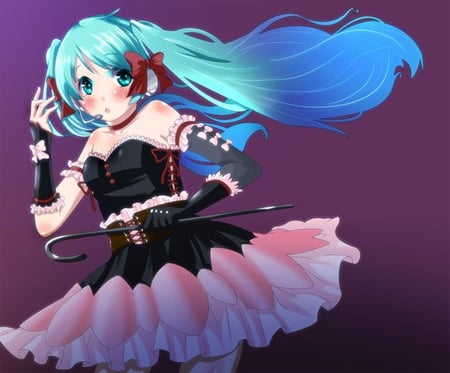 Hatsune Miku - pretty, latex, pink, headphones, nice, program, hot, thighhighs, beauty, virtual, cute, aqua eyes, crane, ballet, song, sexy, bow, vocaloid, anime, tutu, twintail, hatsune miku, microphone, music, aqua, purple, red, idol, anime girl, beautiful, singer, girl, blush, cool, black, tights, miku, awesome, diva, aqua hair, hatsune, vocaloids, headset