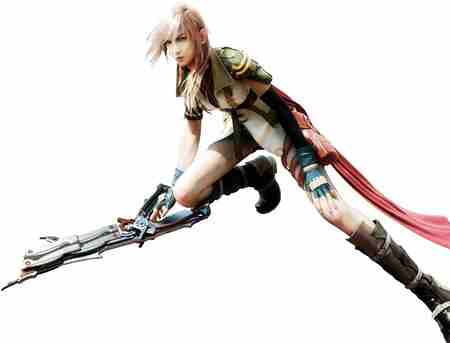 Lightning - sword girl, lightning, hot, final fantasy