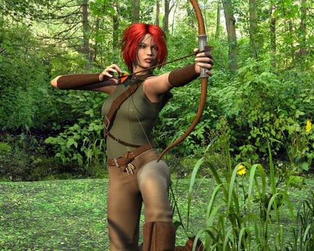 Dragon Age Leliana - girl, hot, leliana, dragon age, archer