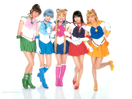 BSSM Live Action - sailor moon, live action, sailor mercury, sailor mars, cosplay, sailor jupiter, sailor venus