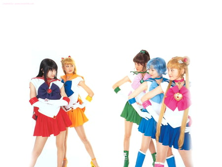 BSSM Live Action - sailor mercury, sailor venus, live action, sailor mars, sailor jupiter, usagi, cosplay, sailor moon