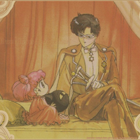 ChibiUsa and King Endymion