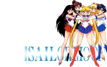 Sailor Senshi Battling - sailor moon, anime, sailor mercury, sailor mars, sailor jupiter, sailor venus