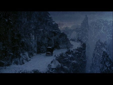 Bram Stokers Dracula - movie, dracula, mountains, snow