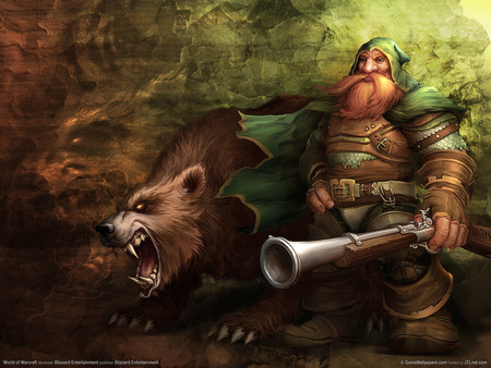 WORLD OF WARCRAFT - game, bear, dude, video