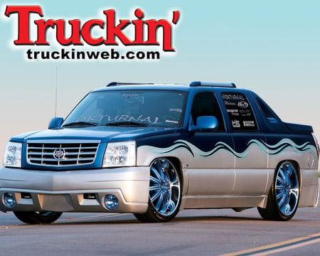 chevy avalanche - truckin, cars, autos, hot, cool, chevrolet, outside, street, street trucks, trucks, custom, avalanche