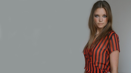 Stripes - shirt, striped, female, model