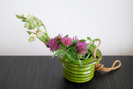 ikebana - flowers, ikebana, simple, still life