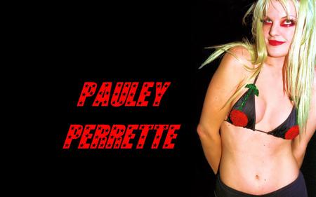 PAULEY PERRETTE - pauley perrette, rocker chick, actress, lo-ball, singer