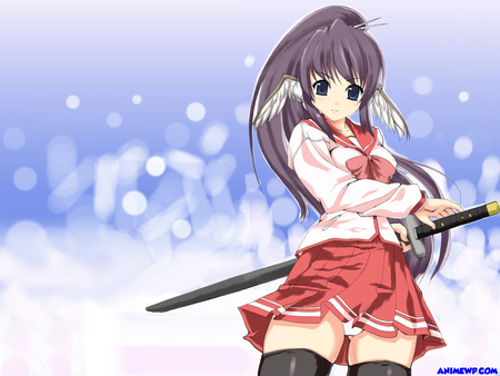 Utawarerumono 'hot fighter' - free, kurd, bee, anime, lady, hot, girl, cool