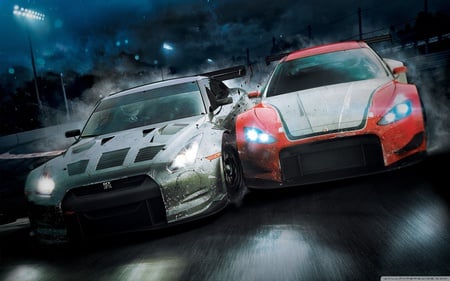 Unleashed - sportscar, fast, video game, need for speed, road, race, hd, racing, car, speed, nfs, ea game