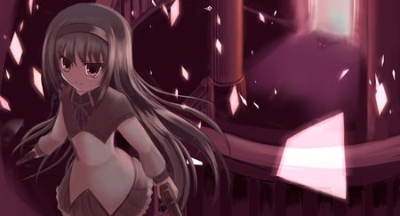 shattered Dreams - beauty, sexy, hot, glass, badass, long hair, anime girl, cool, kickass, beautiful, awesome, cute, guns