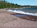 Cobblestone beach