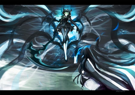 Dead Master VS Black Rock Shooter