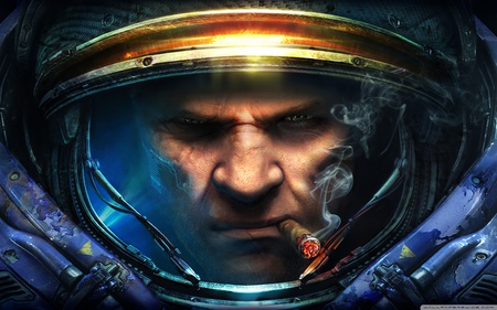 Smoke...!!! - hd, starcraft, smoking, action, video game