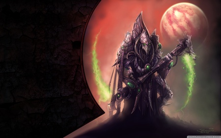 Spirit of Evil - reaper, warrior, video game, fighter, evil, fantasy, cg, devil, hd, starcraft, spirit