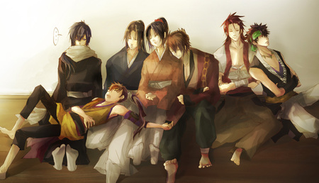 Tired - haisuke, shinsengumi, hakuouki, sannan