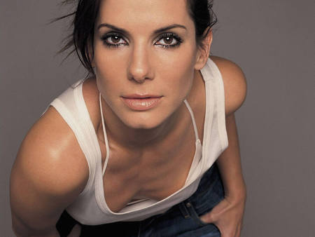 SANDRA BULLOCK - sandra, sensual, beautiful, brunette, woman