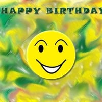 SMILEY BIRTHDAY GREETINGS