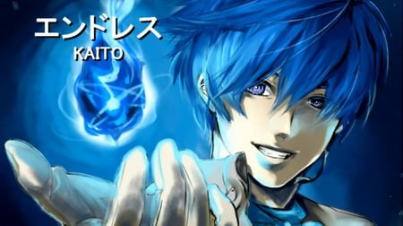 Kaito - supernatural power, blue hair, kaito, kaito shion