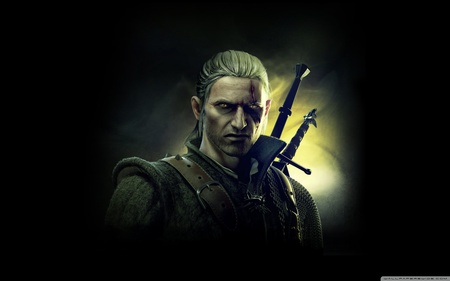 Geralt of Rivia - cg, assassins, the witcher, hd, fighting, action, adventure, video game