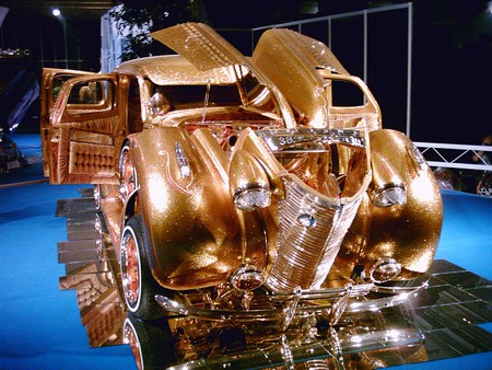 A dream in gold - exhibition, design, tuning, showcar, gold, custom