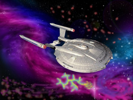 U.S.S. Enterprise - tv series, star trek, science fiction, enterprise