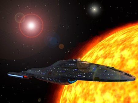 Star Trek - star trek, science fiction, planet, spaceship, tv series