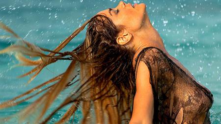 Denise - woman, water, photo, model