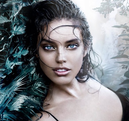 Emily Di Donato - woman, people, female, eyes, blue, beautiful, model