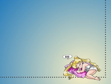 Sleeping Usagi - sailor moon, manga, anime, usagi, usagi tsukino