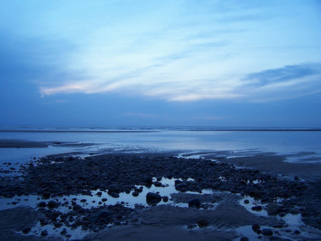 Blue Beach - beach, nature, sea, blue